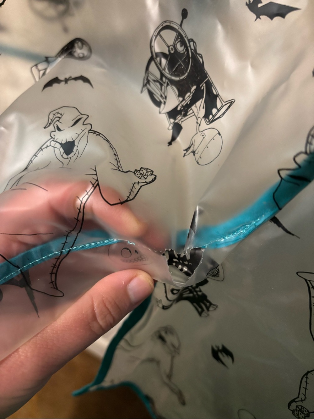 Torrid Nightmare Before Christmas Raincoat - Picture 10 of 10